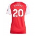 Arsenal Noni Madueke #20 Hjemmedrakt Dame 2025-26 Korte ermer